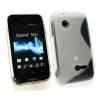 Xperia Tipo St21i / Dual Θήκη Σιλικόνης TPU S-Line Διάφανη Xperia Tipo St21i / Dual Θήκη Σιλικόνης TPU S-Line Διάφανη